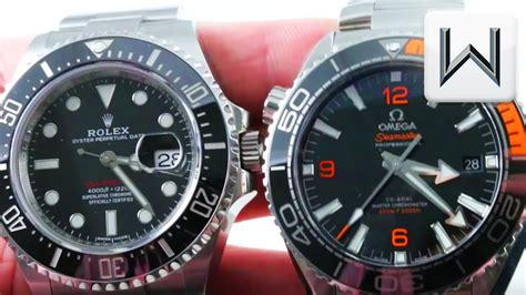 Rolex Sea Dweller vs. Omega Seamaster Planet Ocean